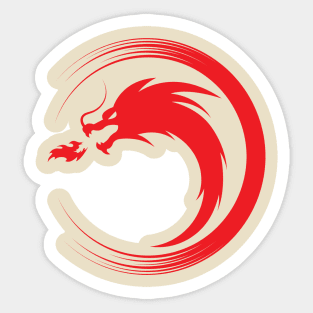 Dungeons and dragons- Dragon icons Sticker